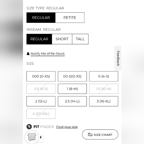 Chicos the so slimming girlfriend crop chicos size 1 = 8 medium - Picture 7 of 7